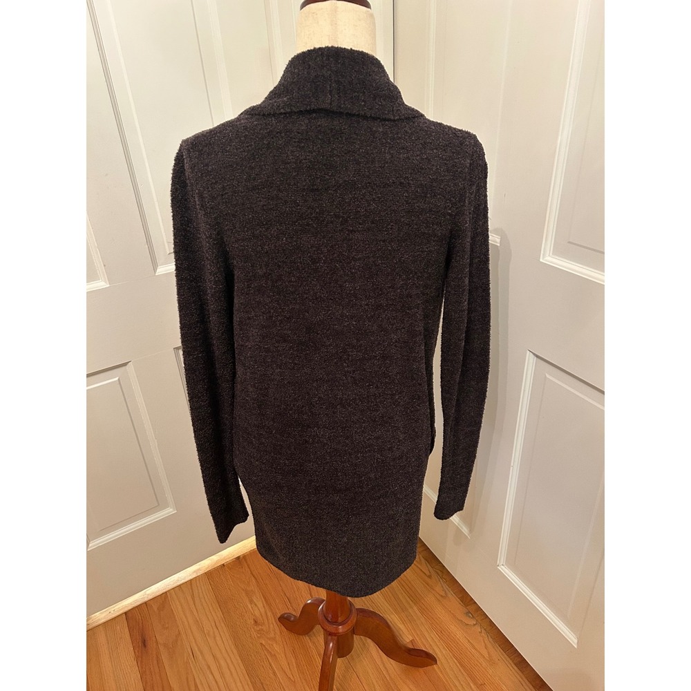 BAREFOOT‎ DREAMS CozyChic Lite Circle Cardigan Charcoal XS/S - Picture 5 of 7